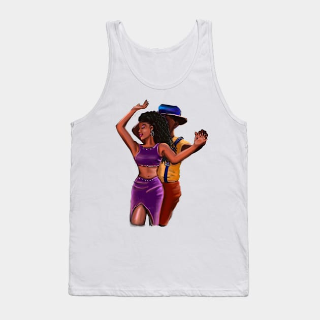 Salsa dancing couple 3 - the top 100 gifts ideas for lovers of Salsa Tank Top by Artonmytee